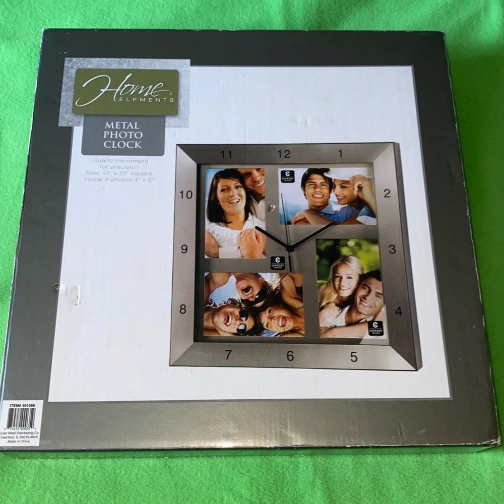 NEW picture frame clock - Picture 2 of 4